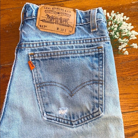 Levi's Other - 🧡Levi’s VINTAGE 517 ORANGE TAB🧡High Rise Jeans